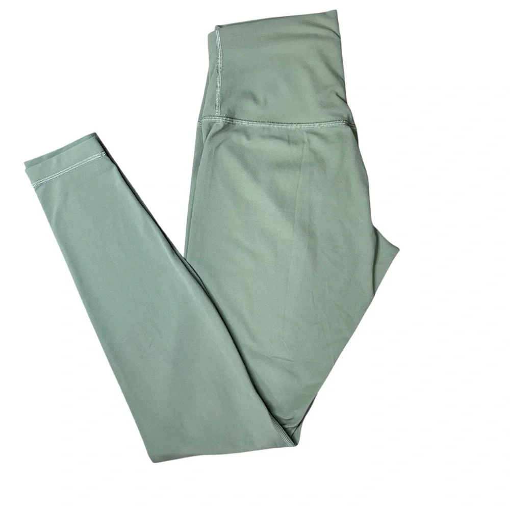 Lululemon Align High Rise Pant 28” Rosemary Green Size 8 Nulu Yoga - Picture 3 of 16